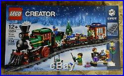 + X-MAS! RETIRED Lego 10254 CREATOR Winter Holiday Train NEW IN SEALED BOX +